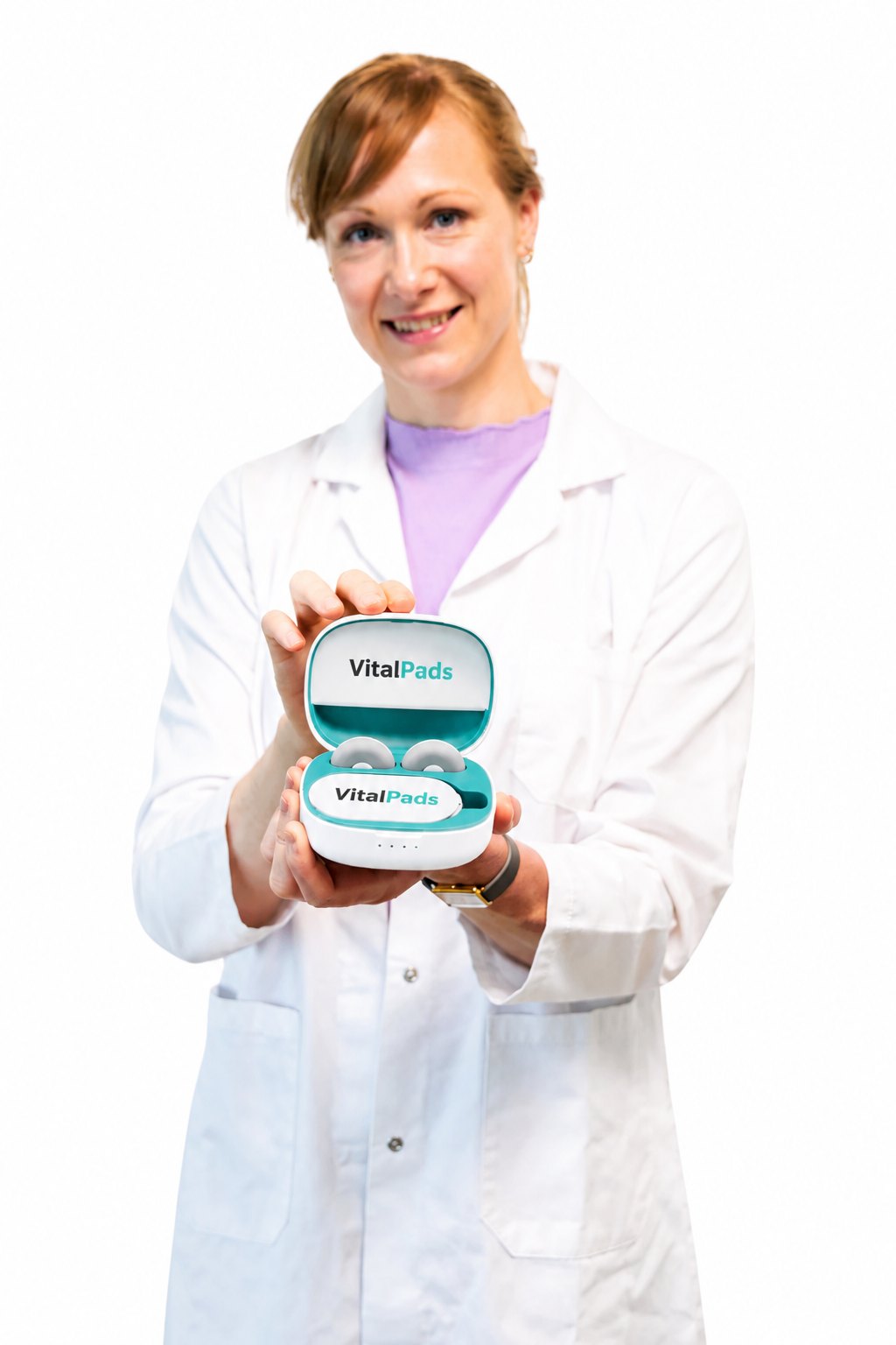 Ärztin mit VitalPads